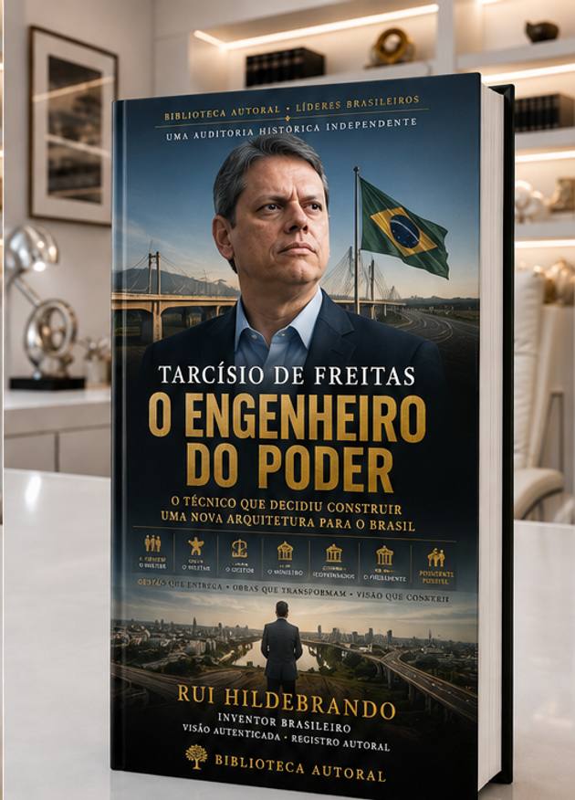 Capa: TARCÍSIO DE FREITAS O ENGENHEIRO DO PODER
