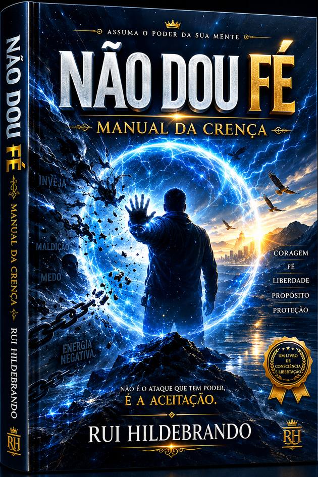 Capa: NÃO DOU FÉ: MANUAL DA CRENÇA