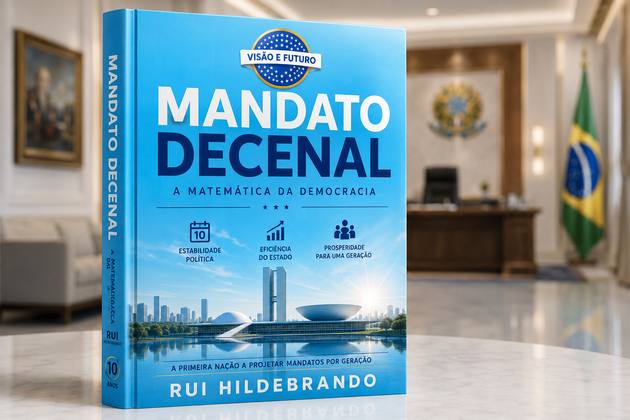 Capa: MANDATO DECENAL: A MATEMÁTICA DA DEMOCRACIA