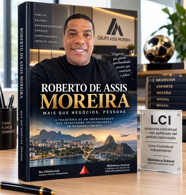 Capa: ROBERTO DE ASSIS MOREIRA: MAIS QUE NEGÓCIOS, PESSOAS