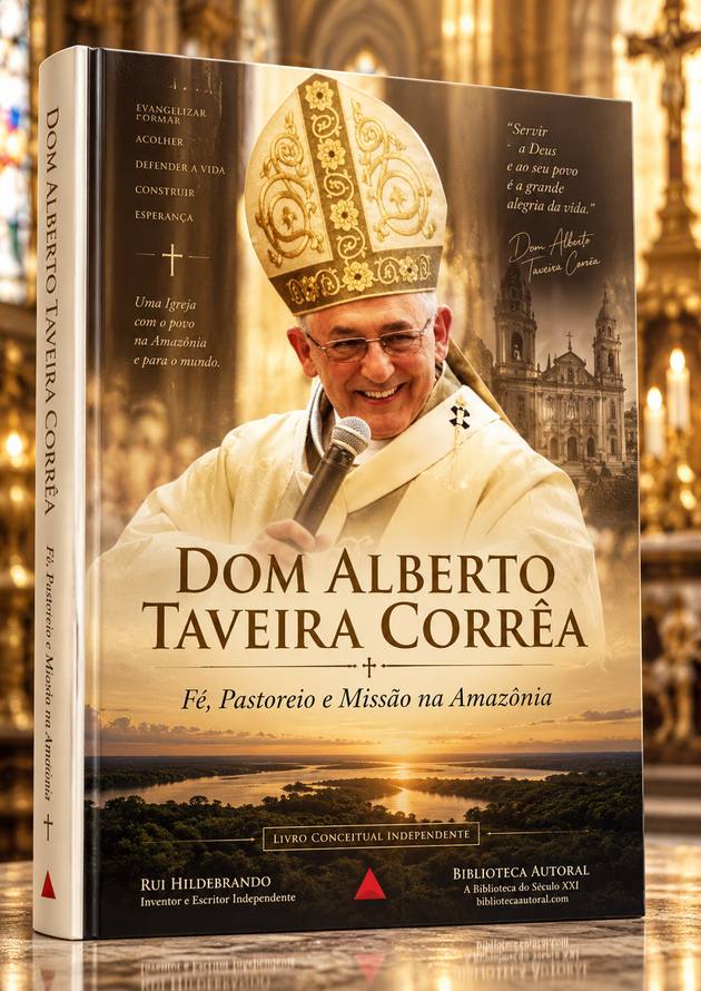 Capa: DOM ALBERTO TAVEIRA CORRÊA: FÉ, PASTOREIO E MISSÃO NA AMAZÔNIA