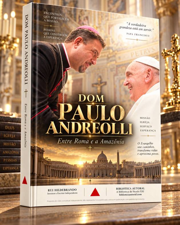 Capa: DOM PAULO ANDREOLLI ENTRE ROMA E A AMAZÔNIA