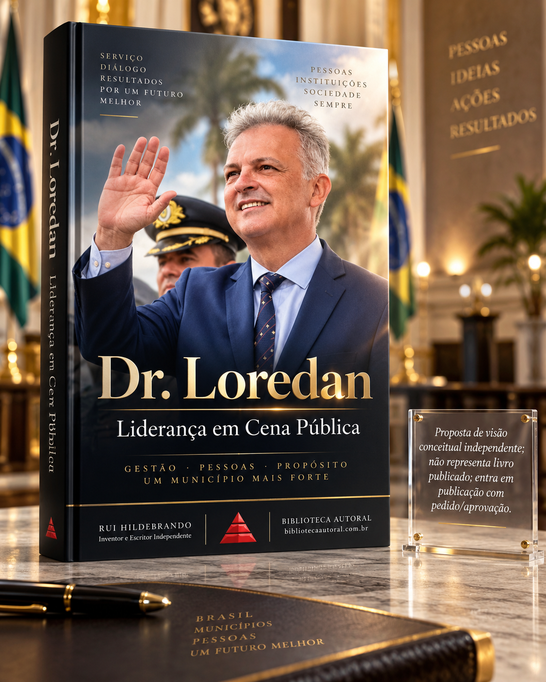 Capa: DR. LOREDAN: LIDERANÇA EM CENA PÚBLICA