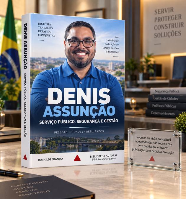 Capa: DENIS ASSUNÇÃO - SERVIÇO PÚBLICO, SEGURANÇA E GESTÃO