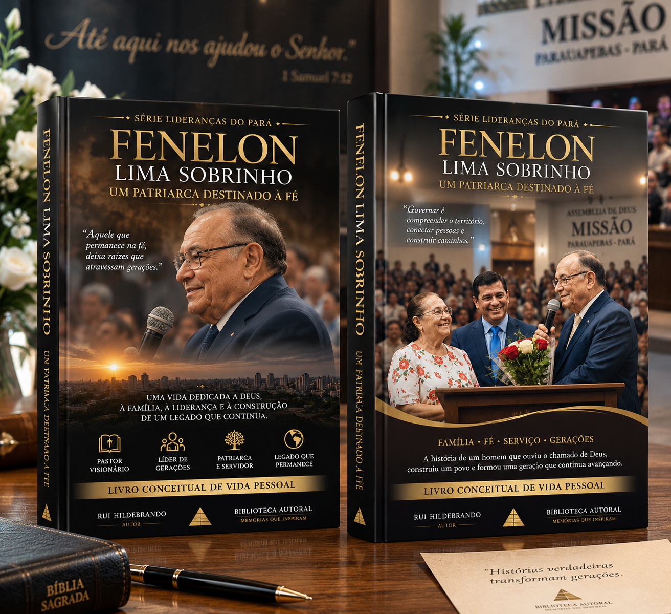 Capa: FENELON LIMA SOBRINHO: UM PATRIARCA DESTINADO À FÉ