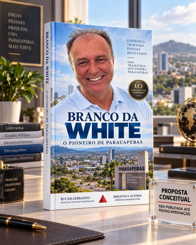 Capa: BRANCO DA WHITE: O PIONEIRO DE PARAUAPEBAS