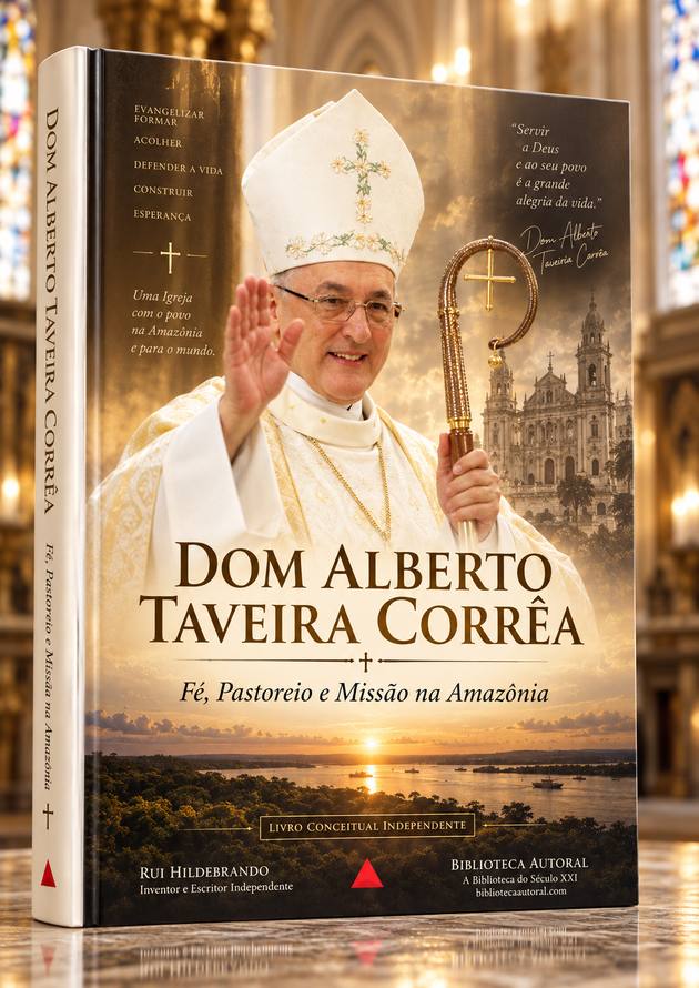Capa: DOM ALBERTO TAVEIRA CORRÊA: FÉ, PASTOREIO E MISSÃO NA AMAZÔNIA