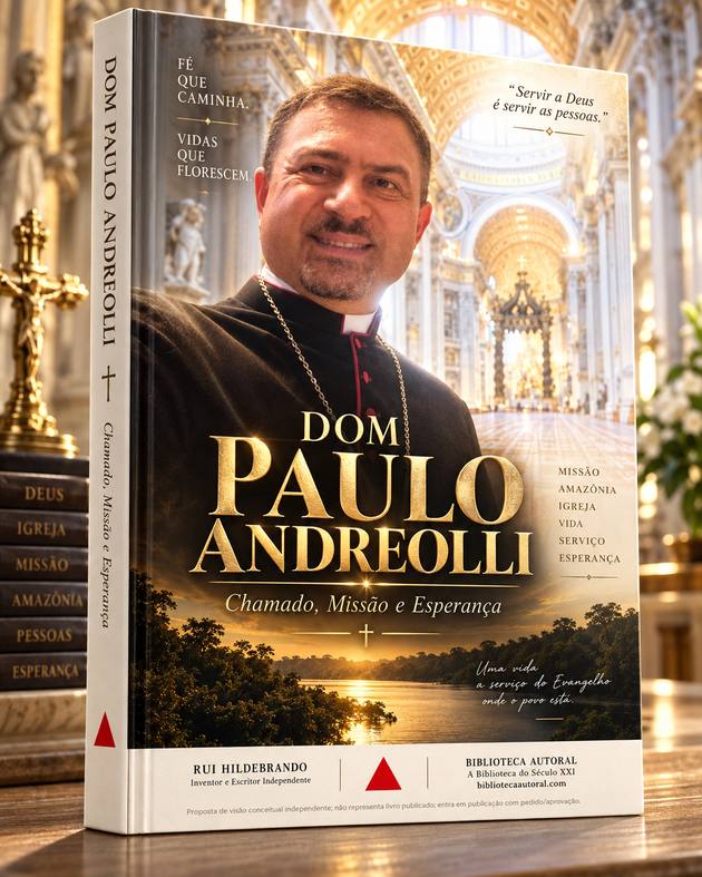 Capa: DOM PAULO ANDREOLLI: CHAMADO, MISSÃO E ESPERANÇA