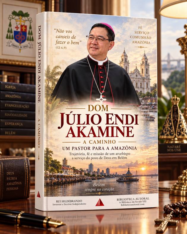 Capa: DOM JÚLIO ENDI AKAMINE A CAMINHO UM PASTOR PARA A AMAZÔNIA
