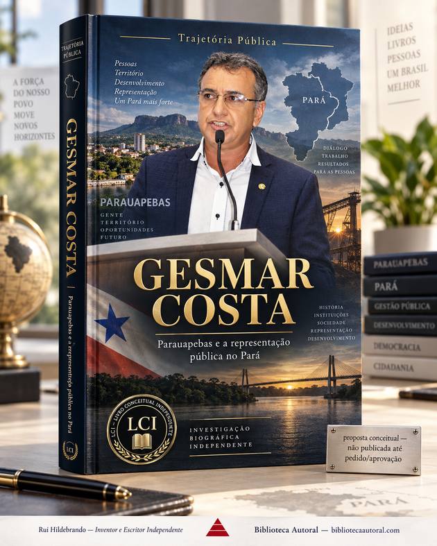 Capa: GESMAR COSTA: PARAUAPEBAS E A REPRESENTAÇÃO PÚBLICA NO PARÁ