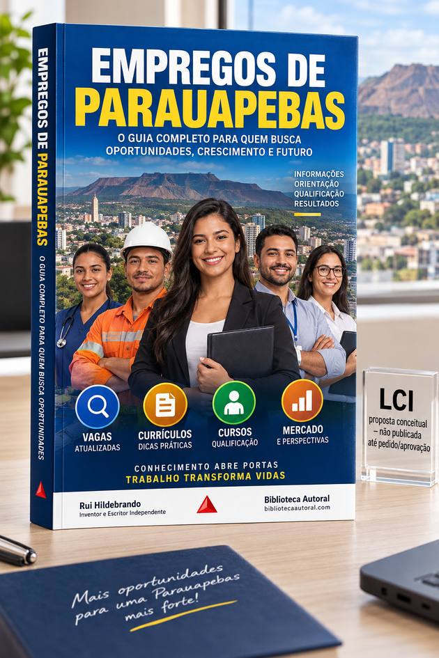 Capa: EMPREGOS DE PARAUAPEBAS O GUIA COMPLETO PARA QUEM BUSCA OPORTUNIDADES, CRESCIMENTO E FUTURO