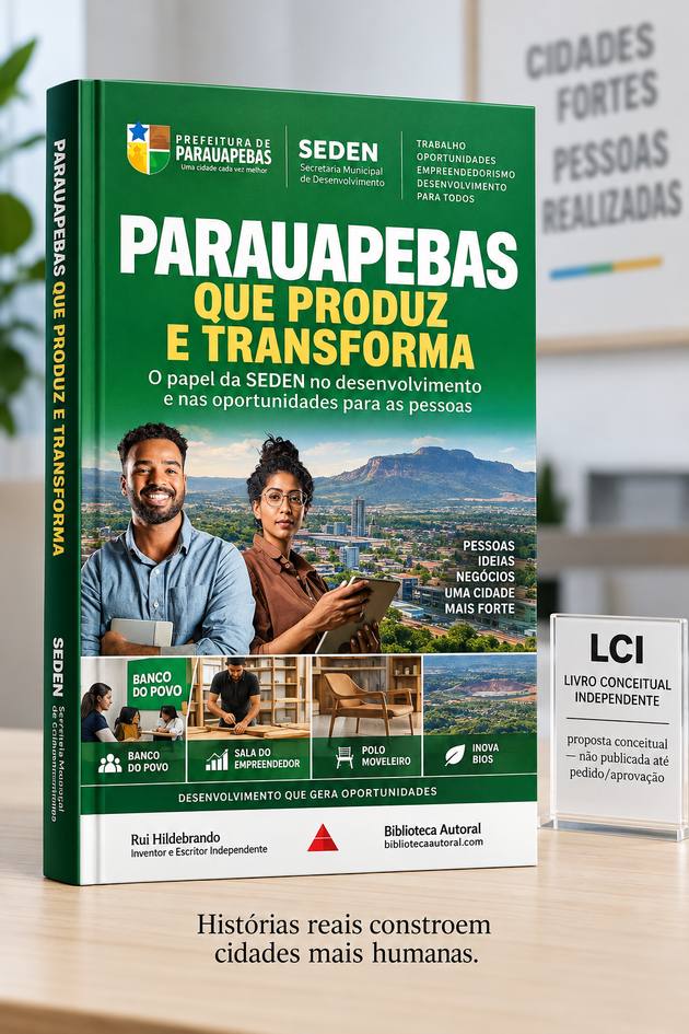 Capa: PARAUAPEBAS QUE PRODUZ E TRANSFORMA