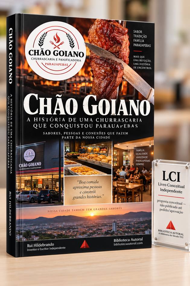 Capa: CHÃO GOIANO: A HISTÓRIA DE UMA CHURRASCARIA QUE CONQUISTOU PARAUAPEBAS
