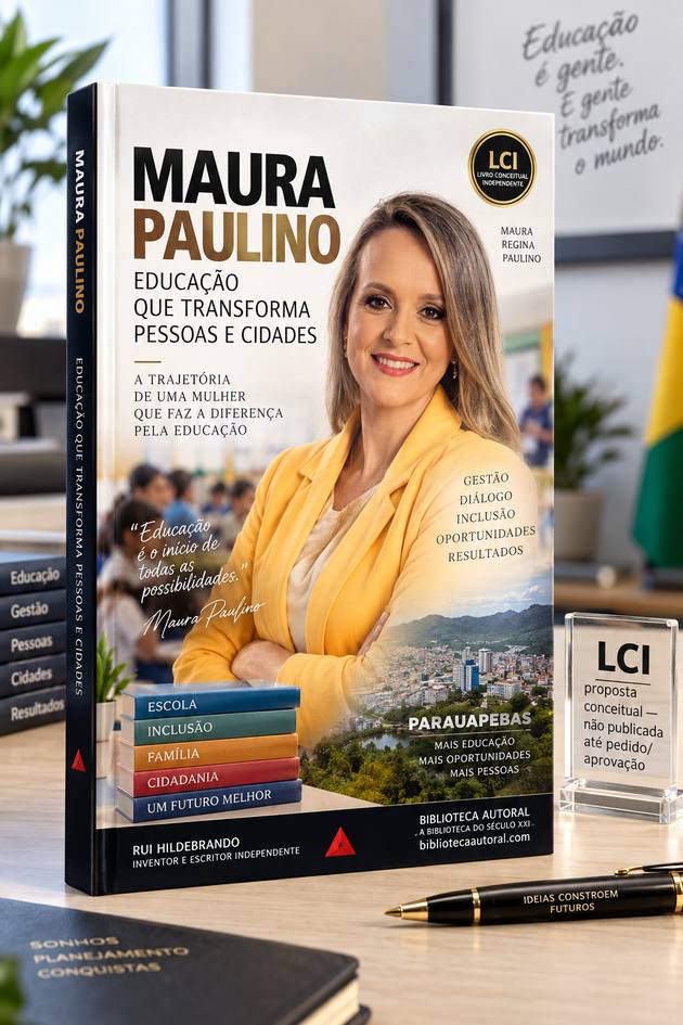 Capa: MAURA PAULINO EDUCAÇÃO QUE TRANSFORMA PESSOAS E CIDADES