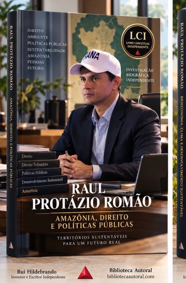Capa: RAUL PROTÁZIO ROMÃO: AMAZÔNIA, DIREITO E POLÍTICAS PÚBLICAS