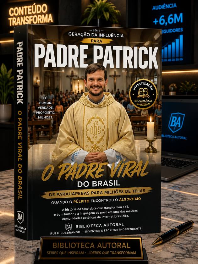 Capa: PADRE PATRICK: O PADRE VIRAL DO BRASIL