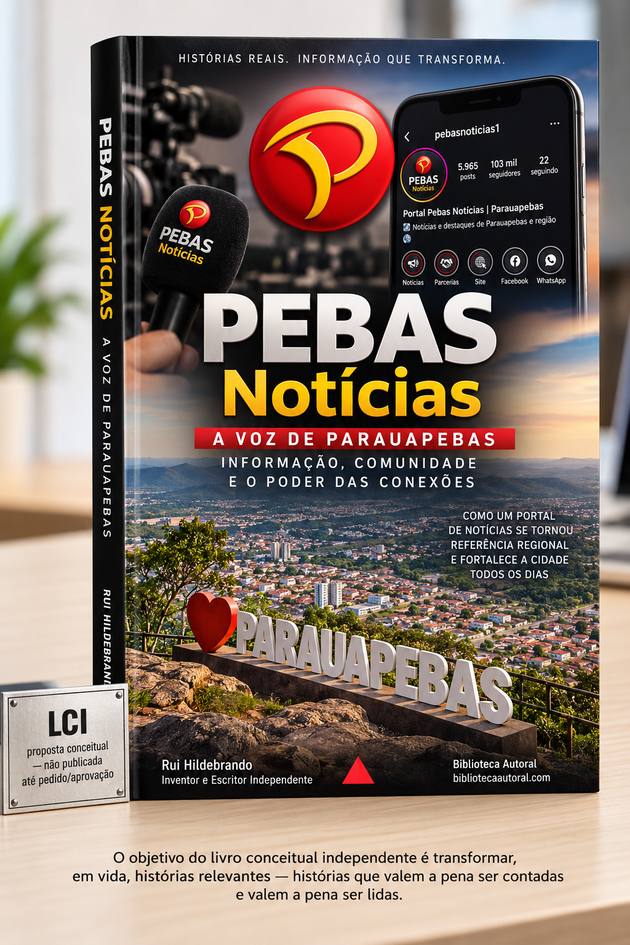 Capa: PEBAS NOTÍCIAS