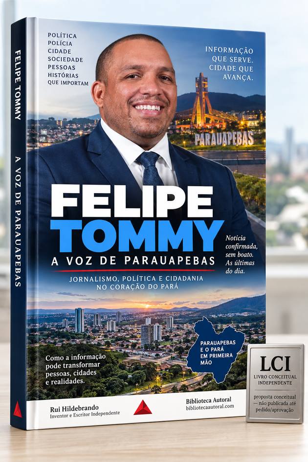 Capa: FELIPE TOMMY A VOZ DE PARAUAPEBAS