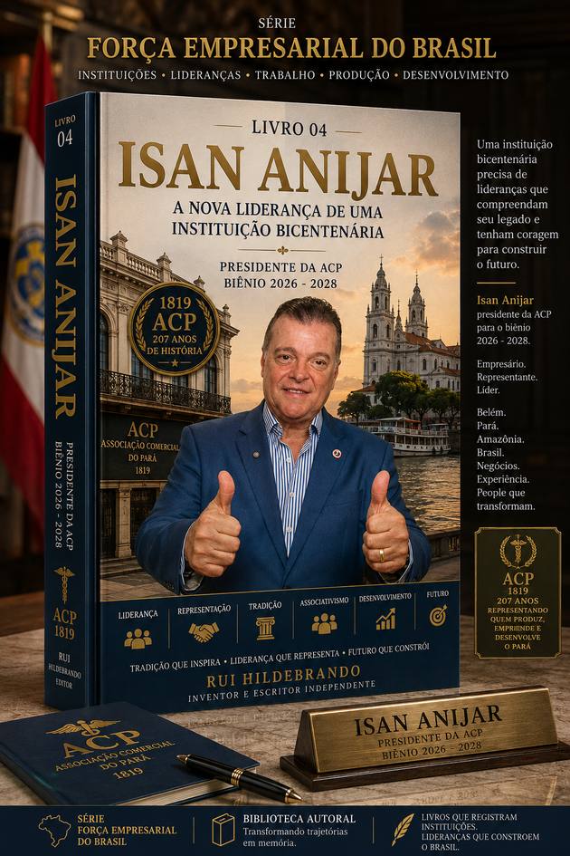 Capa: ISAN ANIJAR A NOVA LIDERANÇA DE UMA INSTITUIÇÃO BICENTENÁRIA