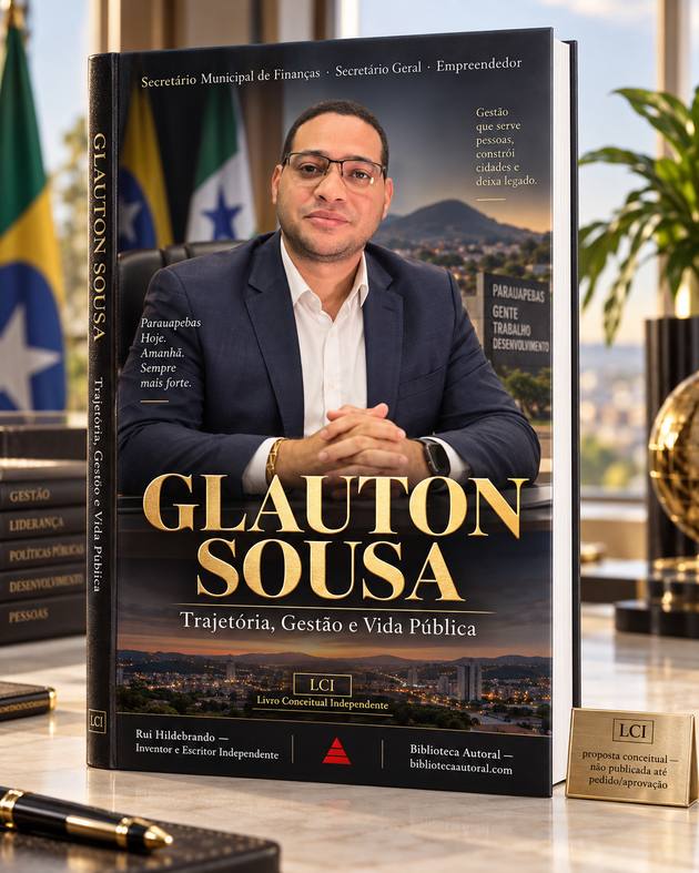 Capa: GLAUTON SOUSA TRAJETÓRIA, GESTÃO E VIDA PÚBLICA