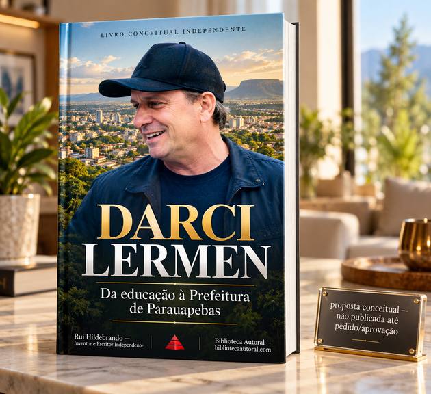 Capa: DARCI LERMEN DA EDUCAÇÃO À PREFEITURA DE PARAUAPEBAS