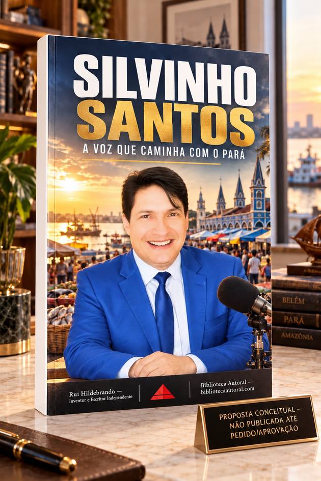 Capa: SILVINHO SANTOS: A VOZ QUE CAMINHA COM O PARÁ