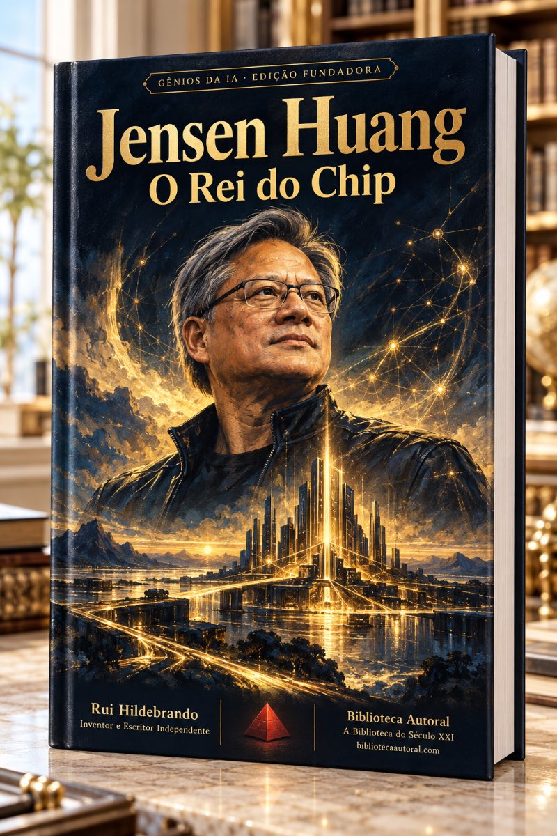 Capa: Livro Conceitual · Jensen Huang