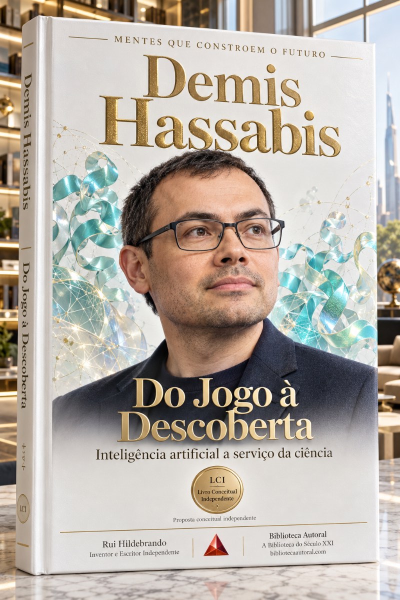Capa: Livro Conceitual · Demis Hassabis