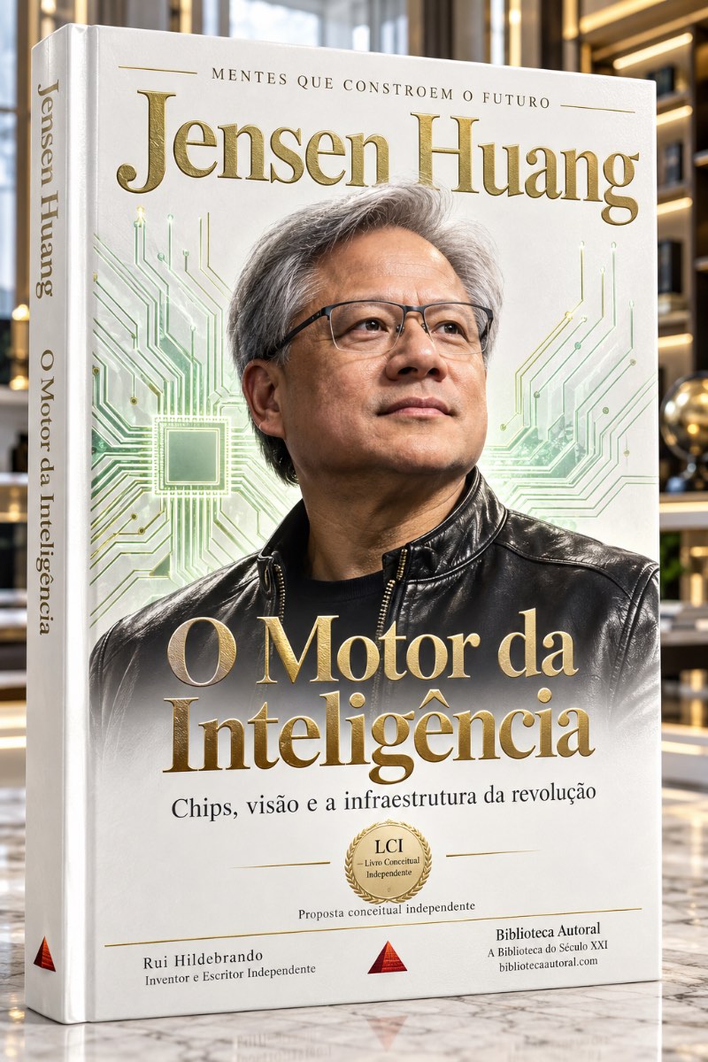 Capa: Livro Conceitual · Jensen Huang