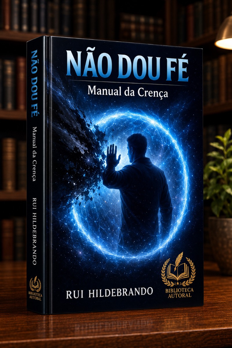 Capa: NÃO DOU FÉ: MANUAL DA CRENÇA