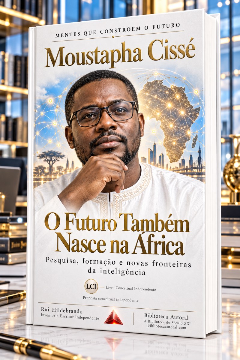 Capa: Livro Conceitual · Moustapha Cissé