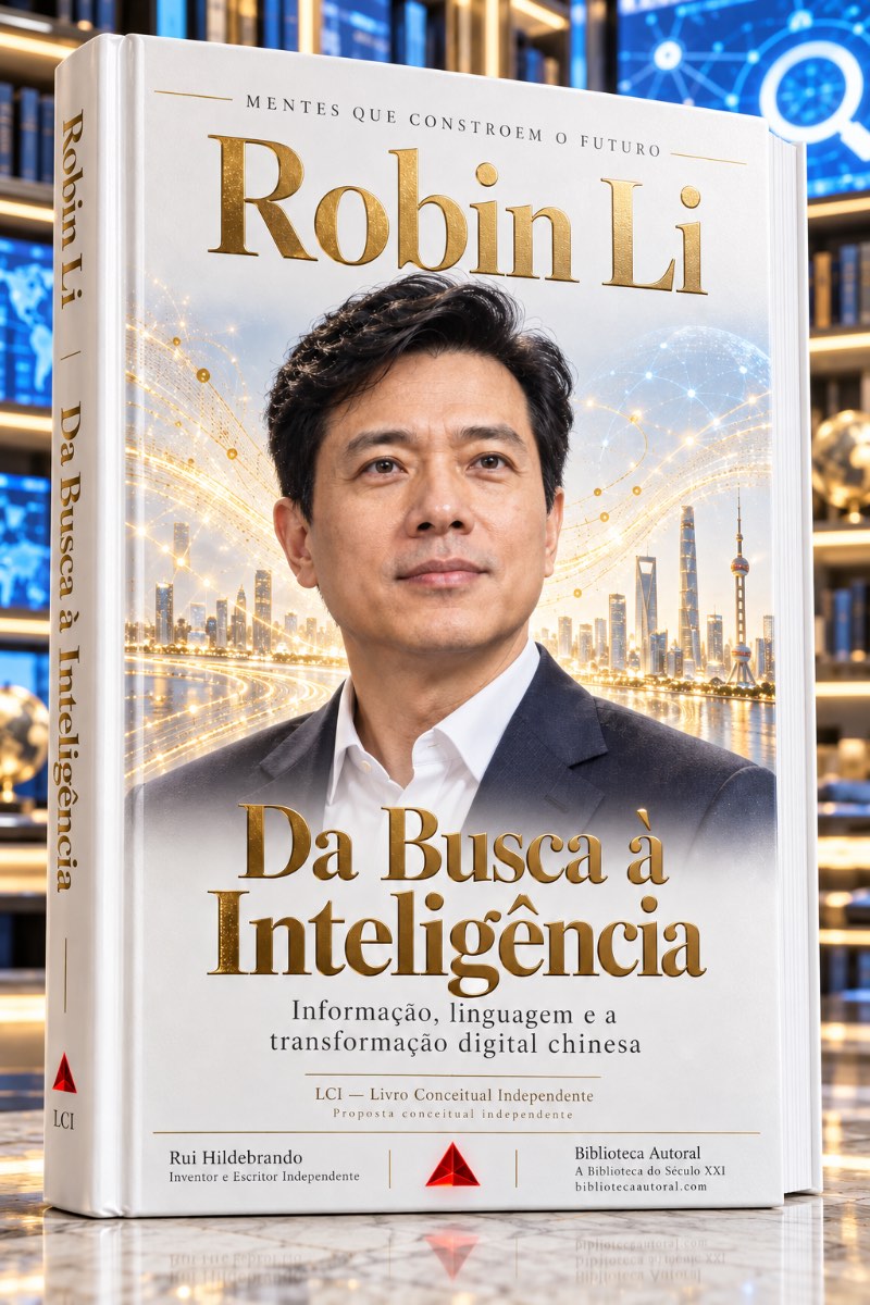 Capa: Livro Conceitual · Robin Li