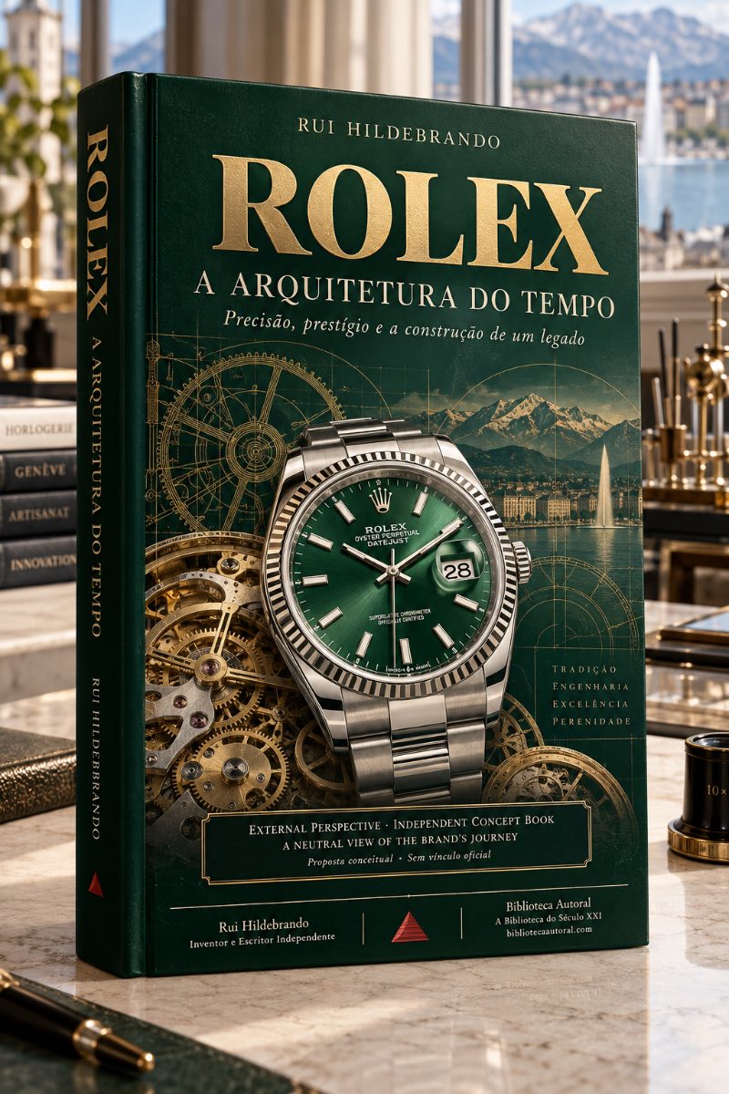 Capa: ROLEX: A ARQUITETURA DO TEMPO