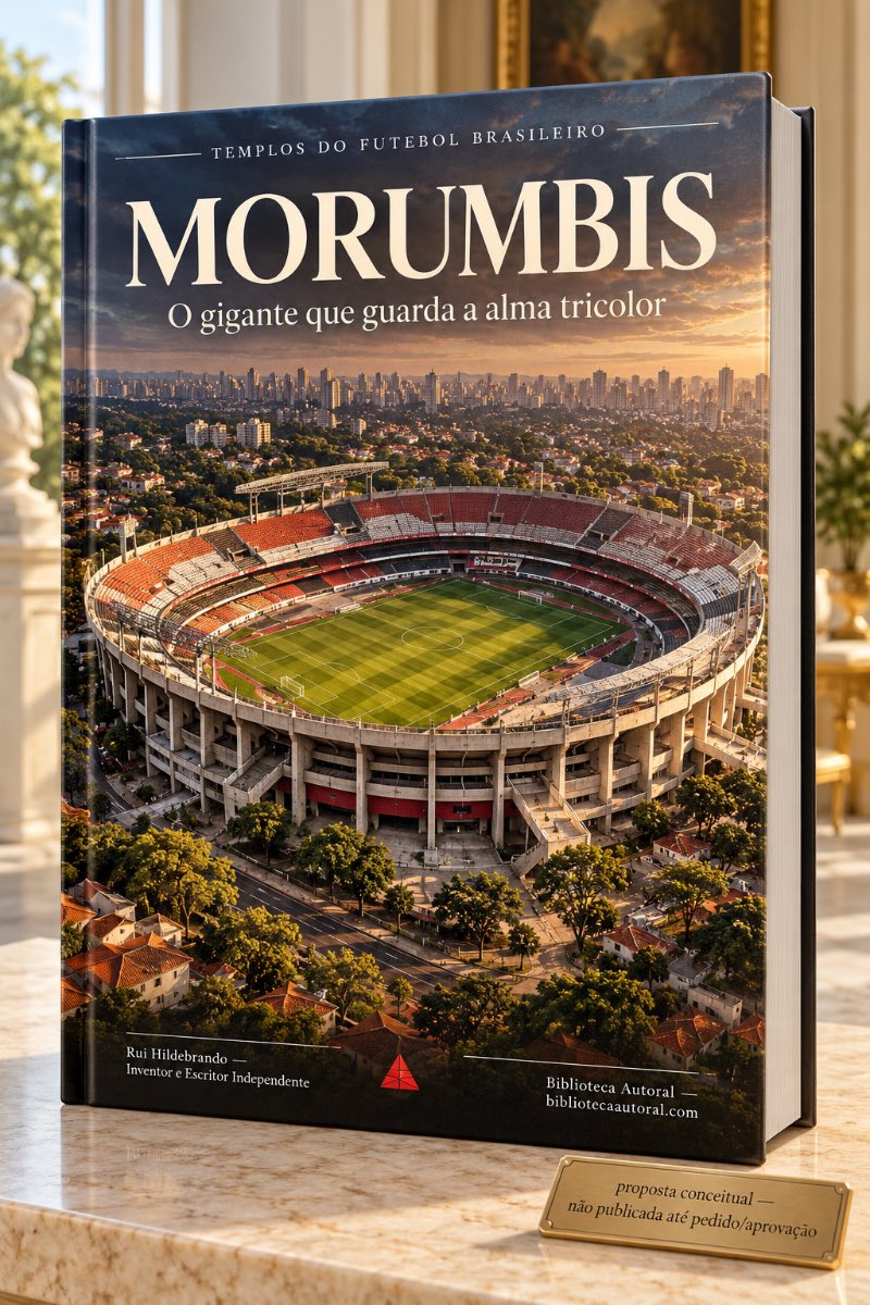 Capa: Livro Conceitual · Estádios do Mundo
