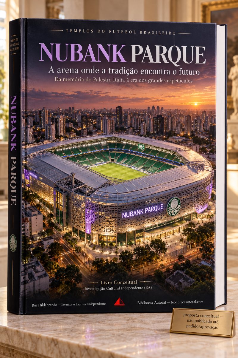 Capa: Livro Conceitual · Estádios do Mundo