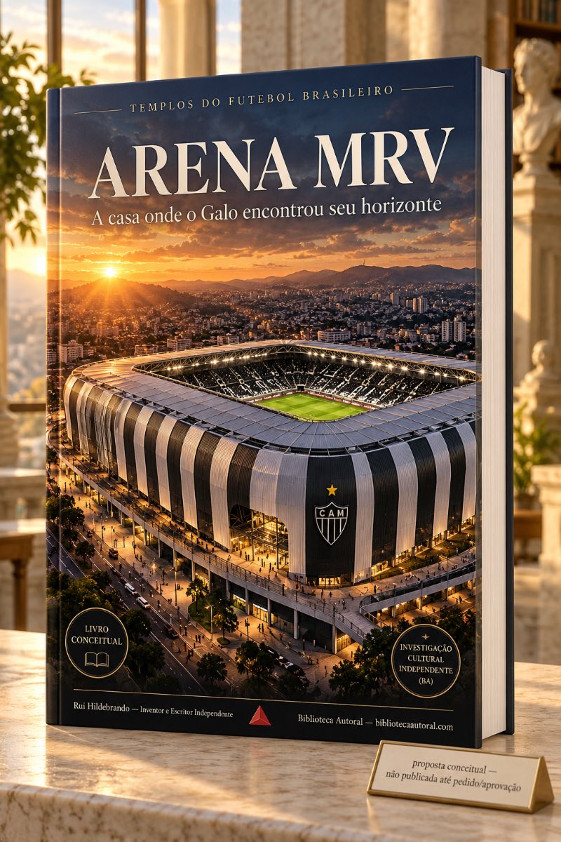 Capa: Livro Conceitual · Estádios do Mundo