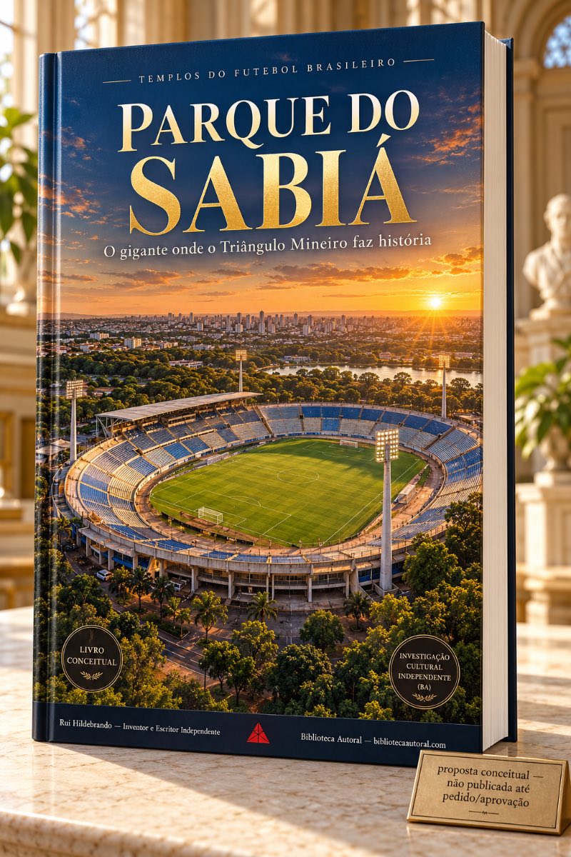 Capa: Livro Conceitual · Estádios do Mundo