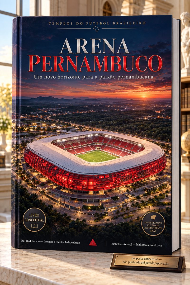Capa: Livro Conceitual · Estádios do Mundo