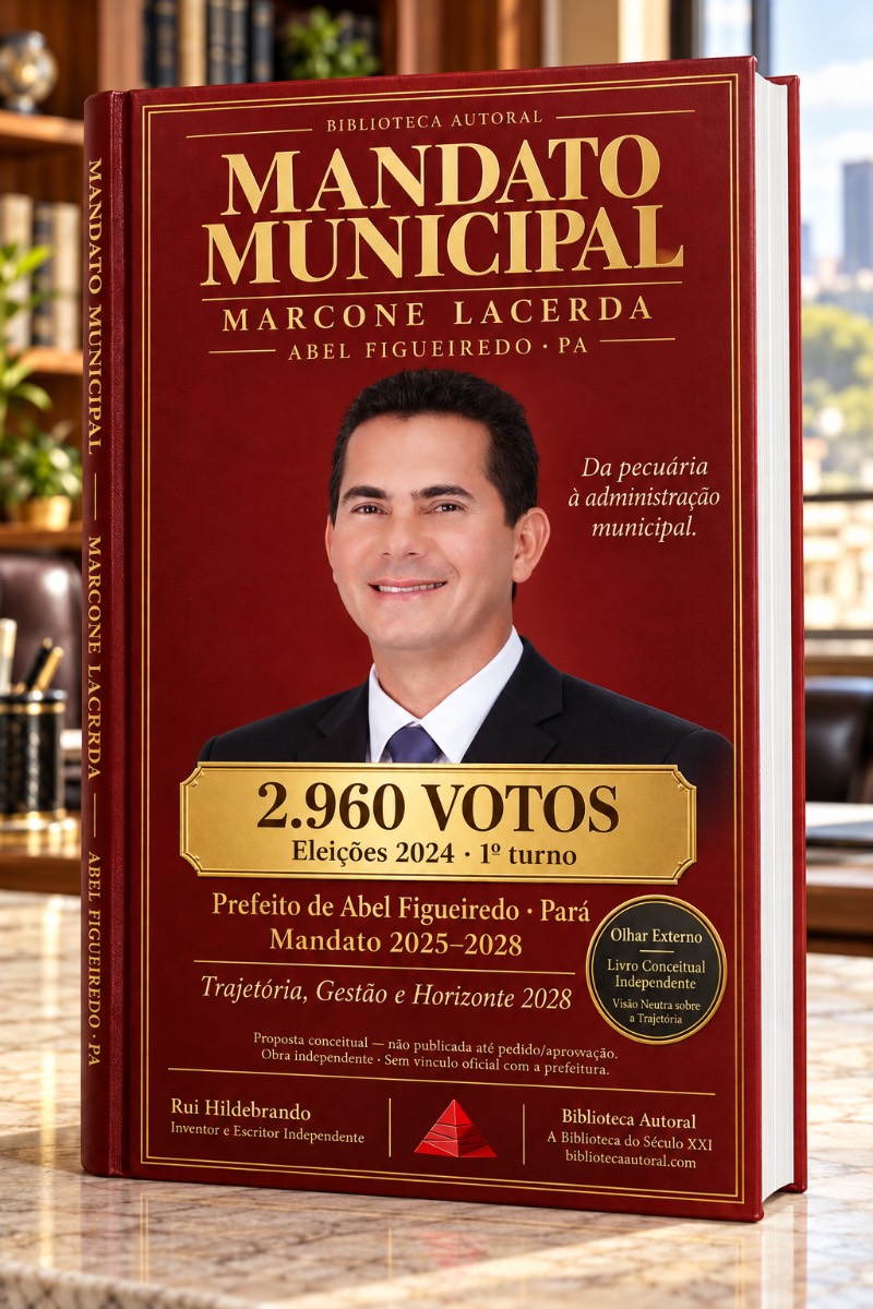 Capa do livro Livro Conceitual · Prefeitos do Brasil — Prefeito(a) · Pará