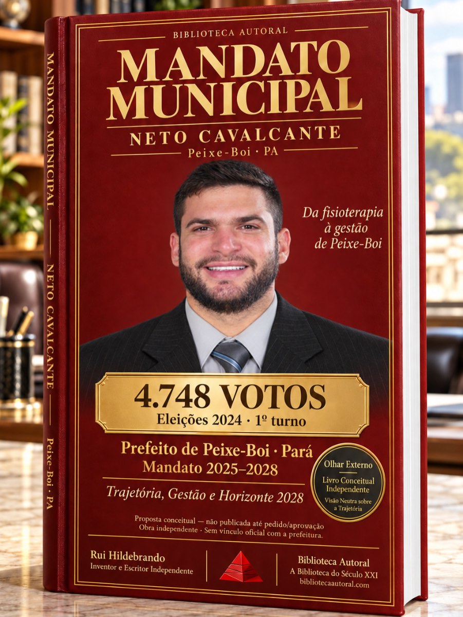 Capa do livro Livro Conceitual · Prefeitos do Brasil — Prefeito(a) · Pará