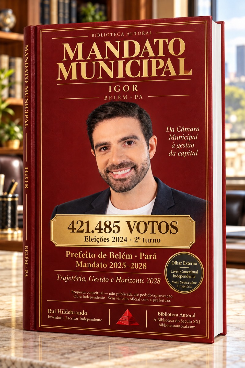 Capa do livro Livro Conceitual · Prefeitos do Brasil — Prefeito(a) · Pará