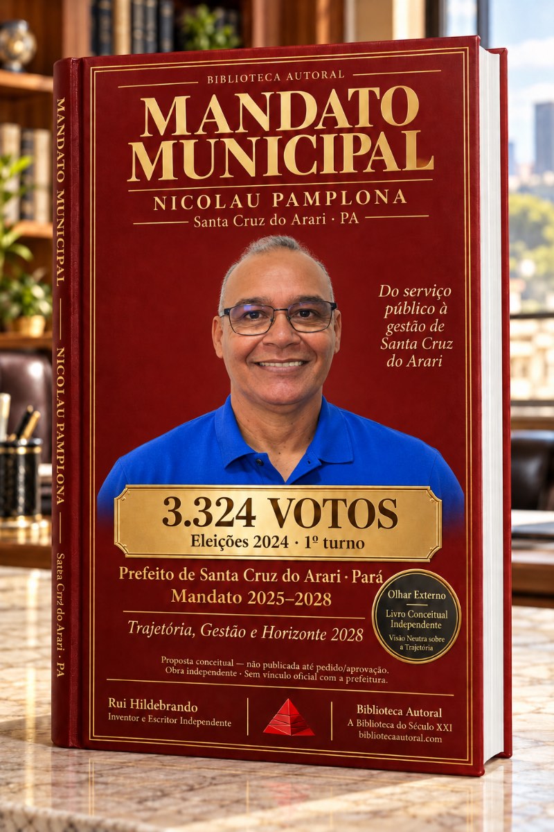 Capa: Livro Conceitual · Prefeitos do Brasil