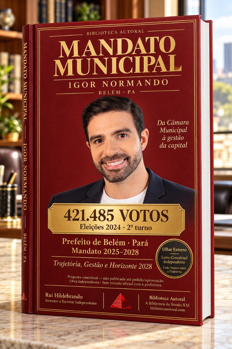 Capa do livro Livro Conceitual · Prefeitos do Brasil — Prefeito(a) · Pará