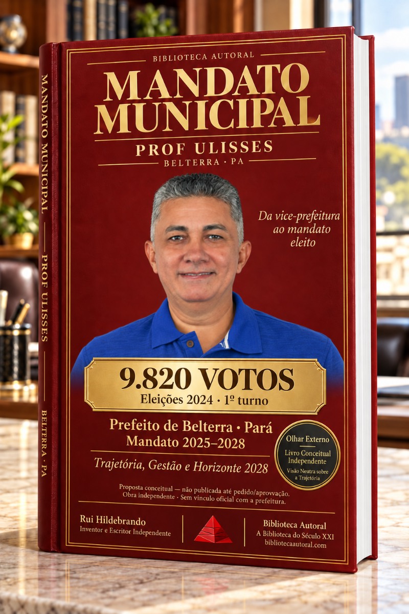 Capa do livro Livro Conceitual · Prefeitos do Brasil — Prefeito(a) · Pará