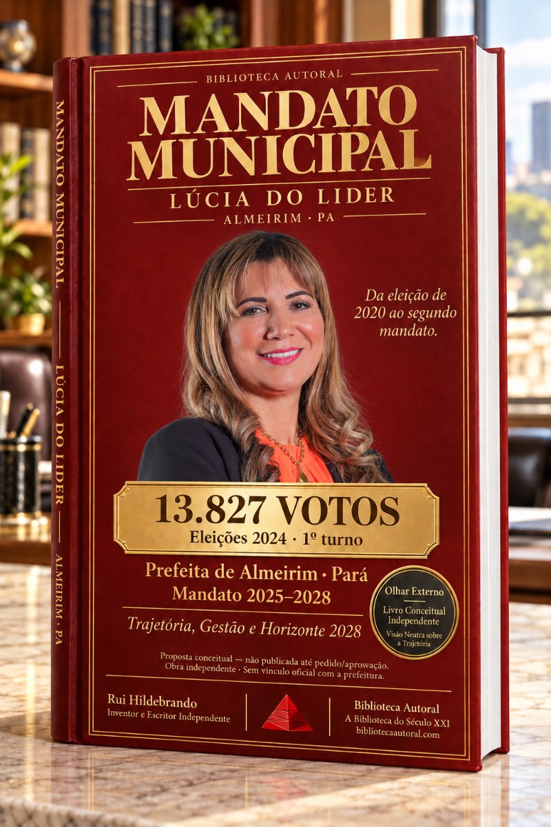 Capa do livro Livro Conceitual · Prefeitos do Brasil — Prefeito(a) · Pará