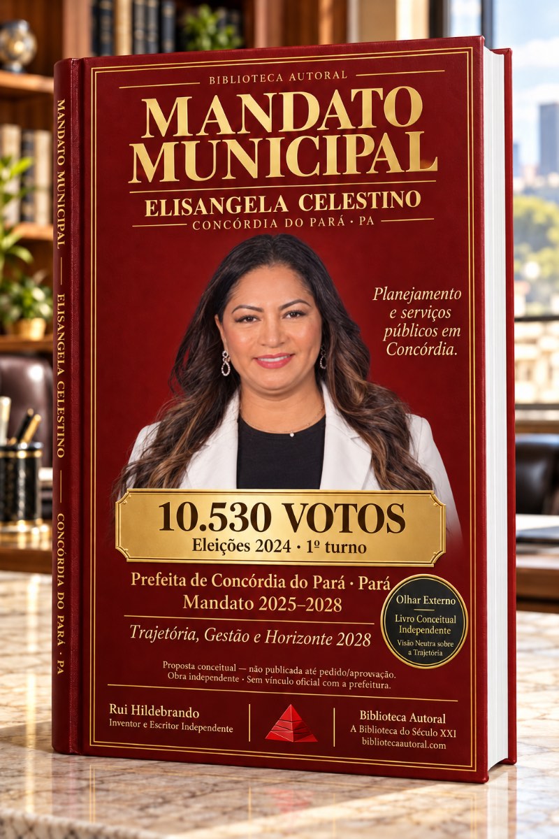 Capa do livro Livro Conceitual · Prefeitos do Brasil — Prefeito(a) · Pará
