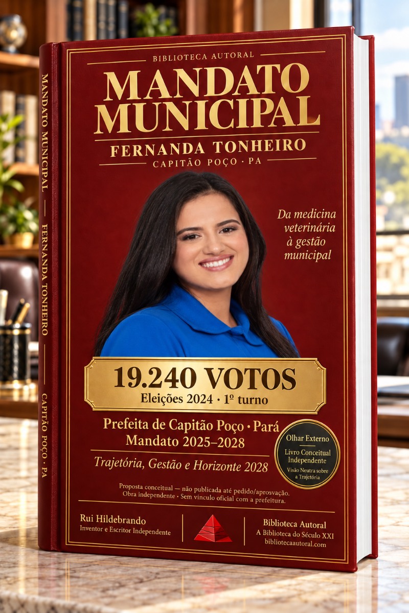 Capa do livro Livro Conceitual · Prefeitos do Brasil — Prefeito(a) · Pará