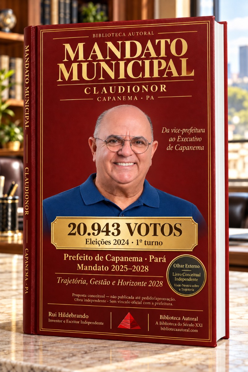 Capa do livro Livro Conceitual · Prefeitos do Brasil — Prefeito(a) · Pará