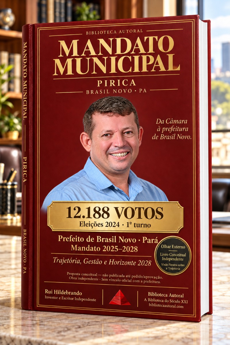 Capa do livro Livro Conceitual · Prefeitos do Brasil — Prefeito(a) · Pará