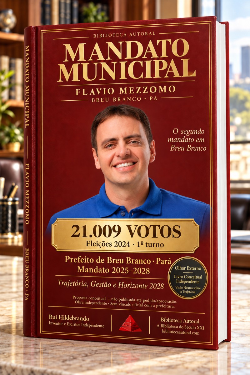 Capa do livro Livro Conceitual · Prefeitos do Brasil — Prefeito(a) · Pará